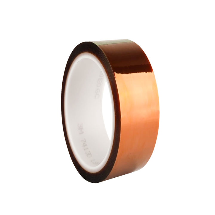 thumbnail image 2 of 20mm X 33M Polyimide Tape – High Temperature Heat Resistant Adhesive – 108 Feet 2 of 6