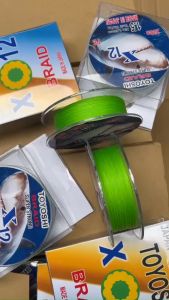 [tặng kèm 1 cuộn cước linh hộp sắt chính hãng Maiteli và 2 neo inox]Dù Nổi Toyoshi X12-200m và Dù chìm Toyoshi X13-200m sợi dù mịn tải cao