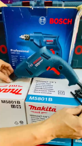 BOSCH GBM350 MÁY KHOAN ĐIỆN ĐA NĂNG BOSCH CHÍNH HÃNG GBM350 PROFESSIONAL (ĐẦU KHOAN 10MM_350W)