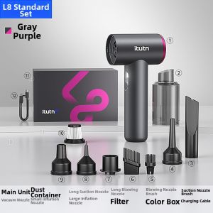 itutn | High Suction Handheld Car Vacuum with Blowing and Suction Function