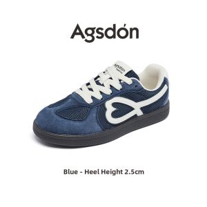 Agsdon | Soft Bottom Spring New Blue Training Shoes
