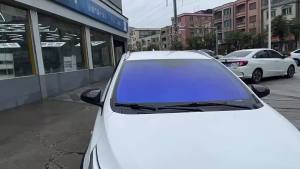 Chameleon Front Windshield Tint Car Film Solar Protection Scratch Resistant UV Heat Blocking Glass Film for Vehicle