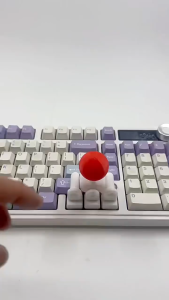 MUSASI Simulation Rocker 3D Printed Keyboard Joysticks Creative Ergonomic Joystick Keycap Portable Special Grip Mechanical Keyboard Accessories PC Gaming