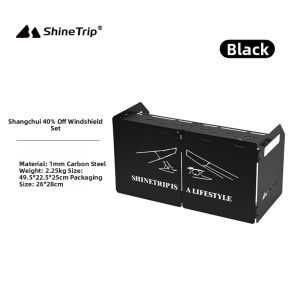 ShineTrip | Portable Camping Stove Windshield