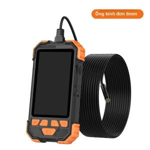 4.5 HD 1080P Màn Hình IPS Camera Nội Soi Tự Động Lấy Nét USB Kiểm Tra Đường Ống Cống Borescope Chống Nước Ống Kính Đơn/đôi/ba