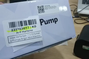 COD Onlynana Pompa Angin Mini Electric Air Pump Vacuum 25W 2500mAh - WST-309