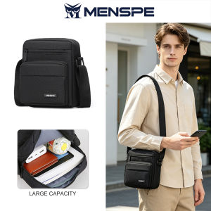 MENSPE Men Bags Men Shoulder Bag Messenger Travel Bag Waterproof Business Bag Large Capacity Bag Lightweight Casual Bag Fashion Sport Crossbody Bag for Student Teenager