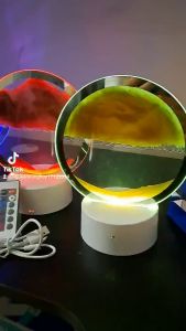 Tranh cát chuyển động 3D có đèn Led