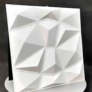 แผงผนัง3D การตก แต่ง PVCการตก แต่งผนังพื้นหลัง ขนาด: 30X30 ซม./50X50 ซม