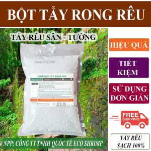 1 Túi 500gr Bột Tẩy Rong Rêu Sân Xi Măng - Bậc Thềm - Vĩa Hè
