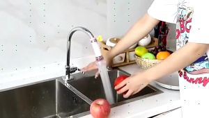 Sambungan Kran Filter Air Rotation 360 - Faucet Anti Splash