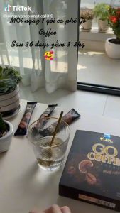 [Chính hãng]Combo 2 Hộp Cà Phê Giảm Cân Go Coffee Matxi Corp Hộp 12 Gói-Tem chấm