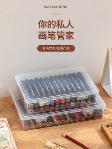 Hộp Đựng Bút Chì Dung Tích Lớn Trong Suốt Đựng Đồ Dùng Văn Phòng Phẩm Hộp Đựng Bút Chì Màu Hộp Đựng Bút Chì Sáp Vẽ