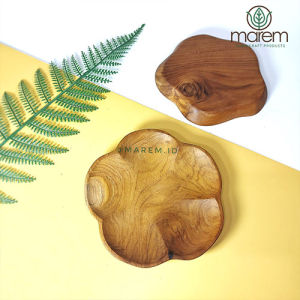 Piring Kayu Jati: Pilihan Piring Dessert, Buah & Saji