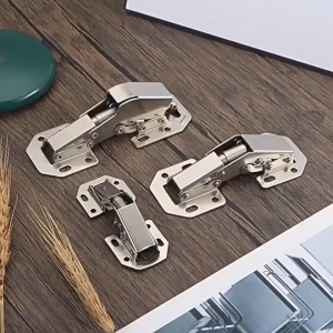New High-Quality 90 Degree Cabinet Door Hinges Stainless Steel Cabinet Hinges for Furniture Protection Cabinet Hinges with Screws