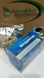 Teh Celup Songgolangit Pereda Pegal Linu Herbal Tazakka
