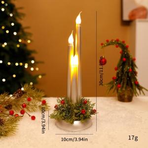 Realistic Smooth Surface Electronic Candles