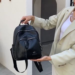 BYO - (COD) tahan air ransel COD√ STYLISH BACKPACK WANITA IMPORT TAS BAG backpack waterproof wanita RANSEL FASHION Kulit Kualitas bagus 7075 Tas Ransel Wanita Terlaris Tas Ransel Wanita Termurah Tas Wanita Korea Tas Wanita Kerja