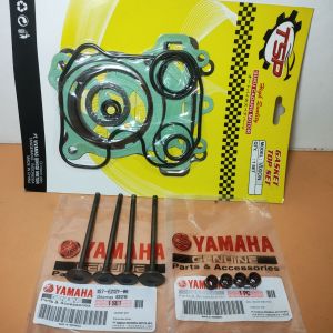 paketan paking top set Vixion+payung klep set+seal klep gasket top set Yamaha Vixion new old