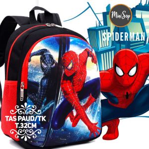 Tas Sekolah TK Paud Anak Laki Laki Cewek Perempuan Import Ransel Backpack Keren Karakter Murah Lucu