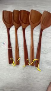 Sạn gỗ cao cấp hàng đẹp 35x10cm dùng để xào thức ăn