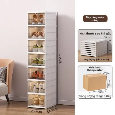 Tủ Đựng Giày Chống Bụi Dễ Lắp