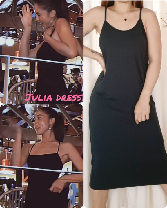 Julia Long Sando Dress Lazada PH