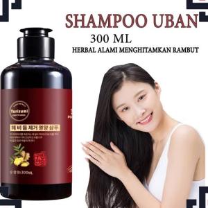 [100%ORIGINAL] SAMPO UBAN YURIZUMI DAN SAMPO BLACK HERBAL NATURAL  POLYGONUM RAMBUT HITAM BERKILAU DENGAN URANG ARING