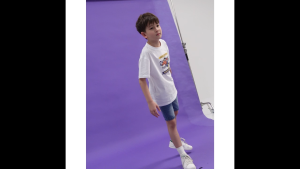 MiniBee - Kaos Anak | Kaos Anak Laki-Laki Motif Skateboard Warna Cream – Gaya Korea Oversize | Kuning Cream