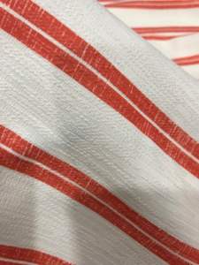 Vải Cotton xốp màu đỏ cam dày vừa form đứng (khổ 1m25)may đầm váy set comple thời trang