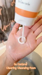 [MISSYKIM] [CLEARANCE] [EXP.02/2026]Dr.Ceuracle 5α CONTROL CLEARING CLEANSING FOAM 200ML ดร.ซูราเคิล ไฟว์อัลฟา คอนโทรล เคลียร์ลิ่ง คลีนซิ่ง โฟม 200มล. โฟมล้างหน้า ไมโครบับเบิ้ล ทำความล้ำลึก ควบคุมความมัน