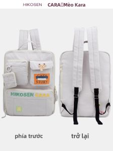 Hikosen Cara(Hikosen Cara) | Balo Thiết Kế Độc Đáo Dung Lượng Lớn Phong Cách Rừng Xanh Dễ Thương