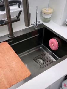 Donut Cleaning Sponge 🍩 甜甜圈海绵 Span Pencuci Dapur Bentuk Donut Comel Dua Guna Tebal Cute Sponge Reusable Dishwashing Kitchen