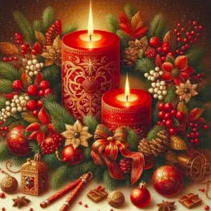 Huacan DIY Candle Tree Diamond Painting 5D New Arrivals 2025 Christmas Decoration Flower Diamond Mosaic Gift