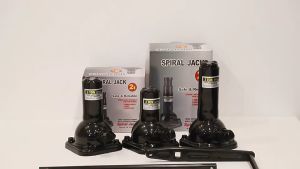 2 Ton Stand Upright Spiral Jack Bottle Jack Hydraulic Jack Automotive Floor Jack Kereta Repair Kereta