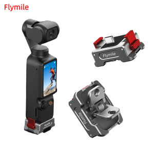 Flymile Multifunction Charging Base for DJI OSMO Pocket 3 /4 Upright Quick Release Adapter Mount Camera Accessories