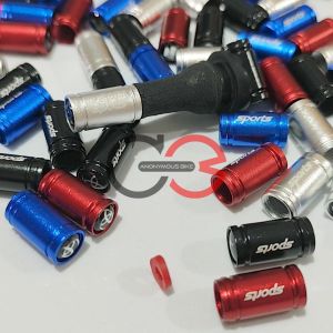 1 Set (4 Buah) Tutup Pentil Mobil Premium Model Tubular Sport Untuk Mobil Toyota Honda Daihatsu Mitsubishi Suzuki