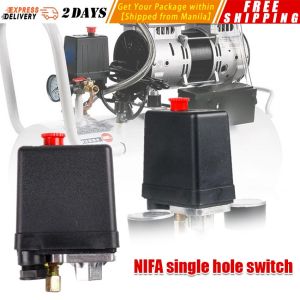 【NF-A6 】NIFA Air Compressor Switch Pressure Automatic Pneumatic Pump Accessories Vertical Adjustable Pressure Va-lve NIFA-Switch