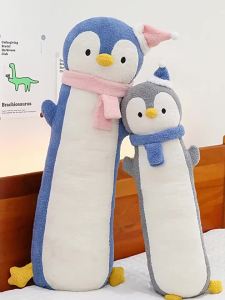 QIAOSHANG | Creative Adorable Long Penguin Plush Toy Sleep Hugging Pillow