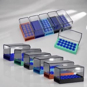 Hộp Đựng Dụng Cụ Nha Khoa 18 Lỗ PIORPOY Giá Đỡ Dụng Cụ Lấy Cao Răng Giá Đỡ Mũi Khoan Nha Khoa Màu Xanh Nhạt/xanh Đậm/cam/xám/xanh Lá/đen