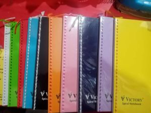 10 pcs victory notebook regular size