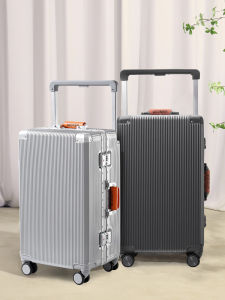 กระเป๋าเดินทางแบบพับได้ Agoneir สำหรับผู้ชายและผู้หญิง ความจุขนาดกลาง 20-26 นิ้ว กระเป๋าเดินทางแบบมีซิป อุปกรณ์ท่องเที่ยวแบบทันสมัย