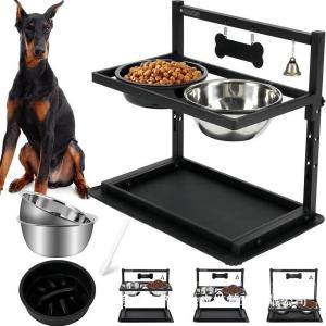 Detachable Stainless Steel Pet Bowl