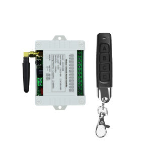 Smart Multiple DC 12v 24V 36V 10A 433MHz 4CH 4 Channel Wireless Relay RF Remote Control Switch Receiver + Bumps Transmitter