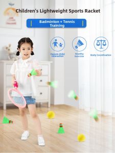 RUISHOU | Parent-child Interactive Badminton Racket Set