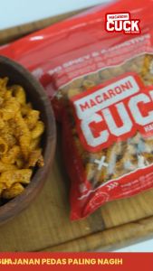 Makaroni Ngembang Daun Jeruk Cuck Kemasan Reguler 80gr Makanan Ringan Jajanan Snack Cemilan Nagih