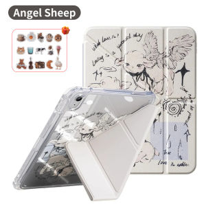 HANSONG | For 2025 iPad 10th Gen Case For iPad 11th A16 10th Generation 10.9 Air 4 5 6 7 10.9in M2 M3 M4 2025 Holder Flip Clear Cover