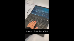 【Lenovo Laptop】Lenovo ThinkPad X395、13.3 inch、AMD Ryzen processor、AMD Radeon RX Vega Graphics