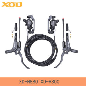 Phanh Đĩa Thủy Lực XOD XD-H800/XD-H880 Dành Cho Xe Tay Ga Điện & Xe Đạp Điện Tương Thích Với KuKirin G2 G2MAX G3PRO G4 G5 - Hợp Kim Nhôm