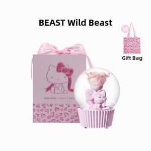 THEBEAST | Gift Crystal Ball  HelloKitty Wild Beast Style Forever Flowers